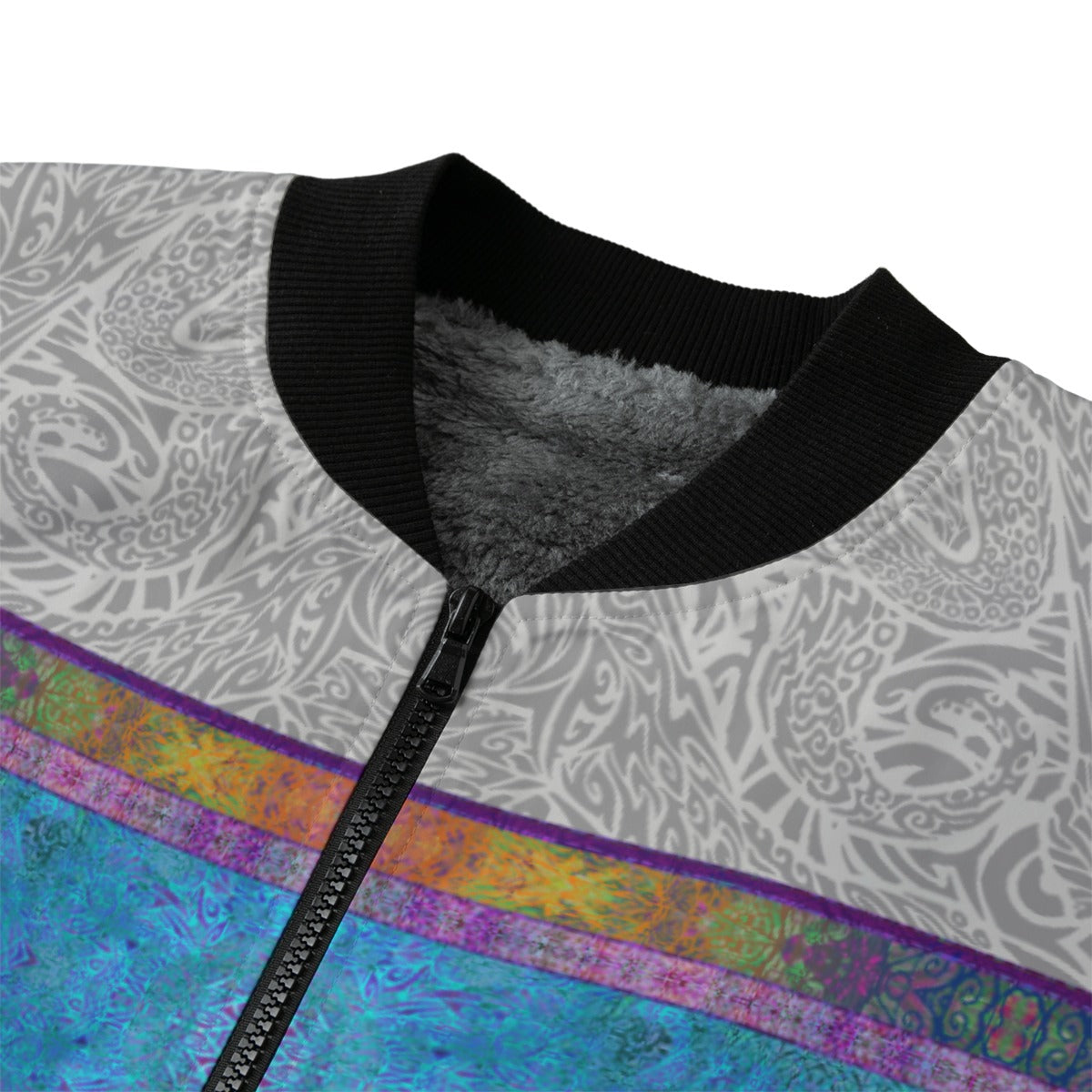 Octopus Medicine Bomber Jacket w/ Sherpa Lining