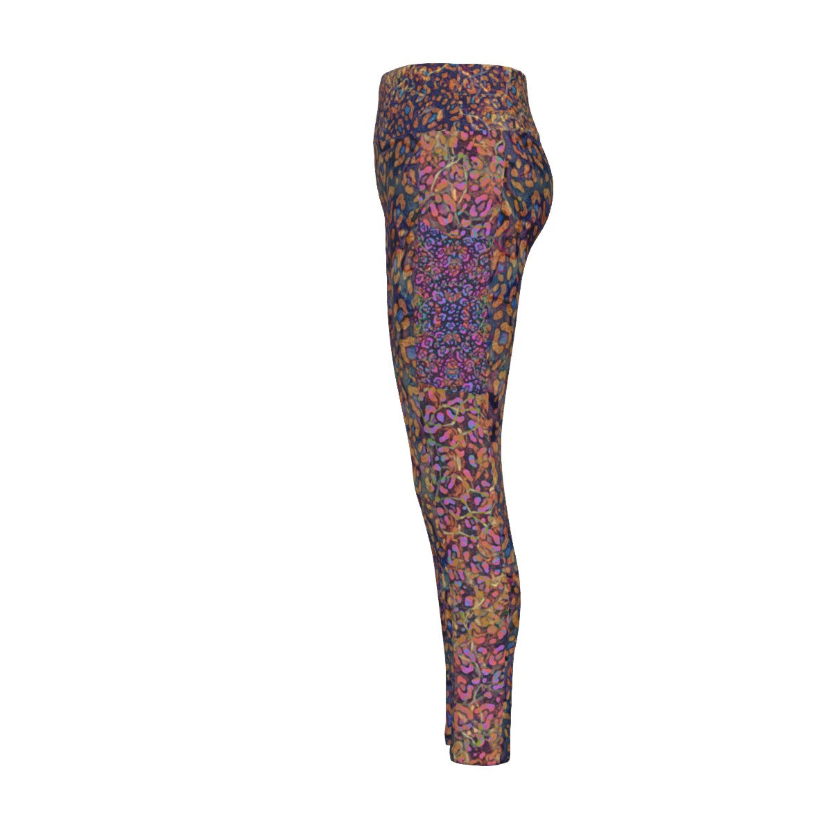 Jaguar Pantanal High Waist Leggings With Side Pockets 