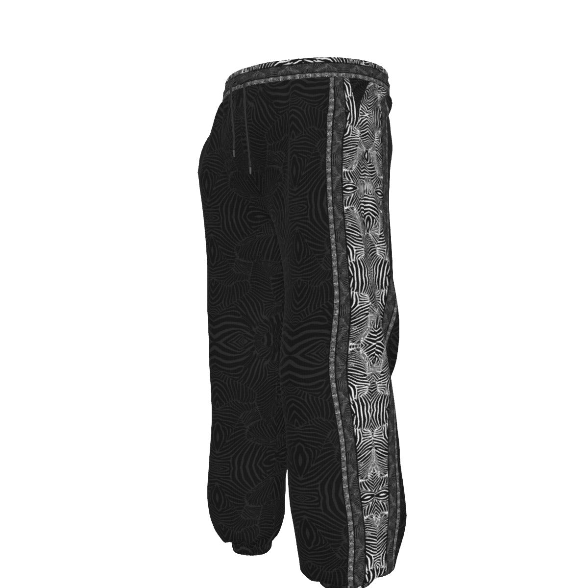 Zebra Reflections Plush Tracksuit Sweatpants