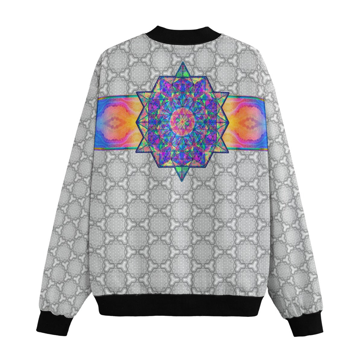 Star Tetrahedron Day Trip Bomber Jacket w/ Sherpa Lining