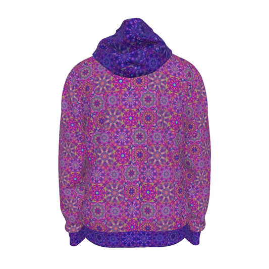 Pink Star Dust Premium Zip Hoodie