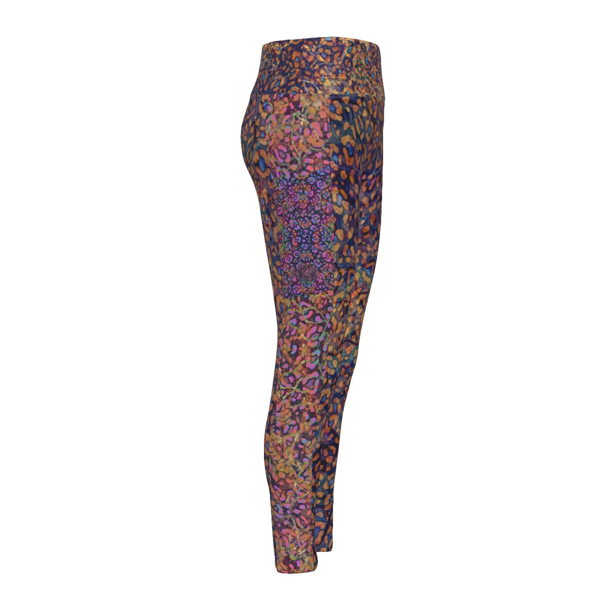 Jaguar Pantanal High Waist Leggings With Side Pockets 