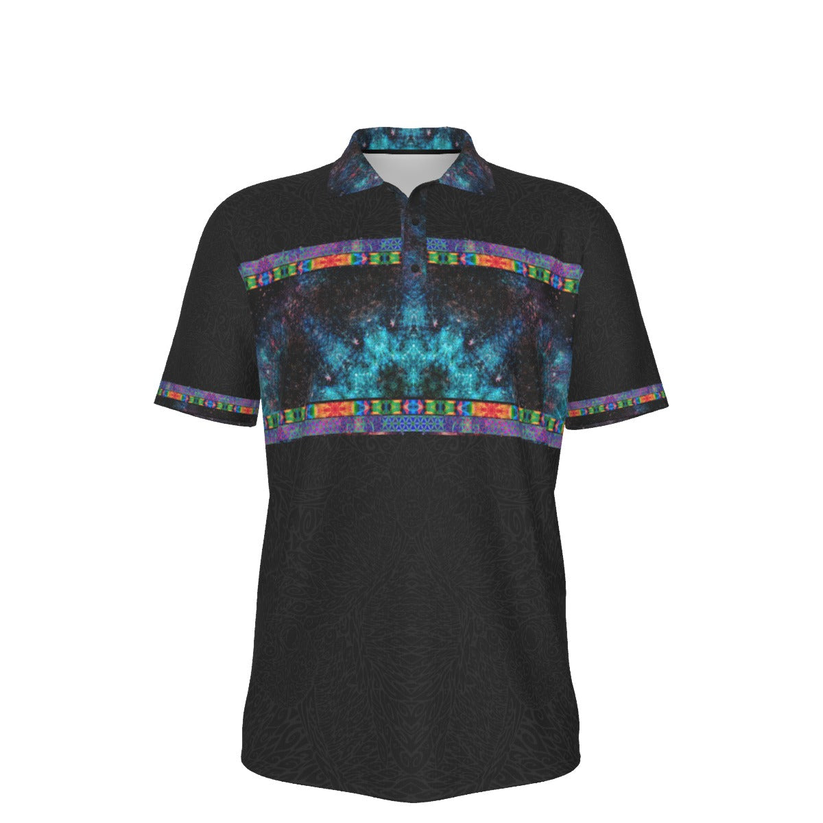 Galactic Night Owl Polo Golf Shirt