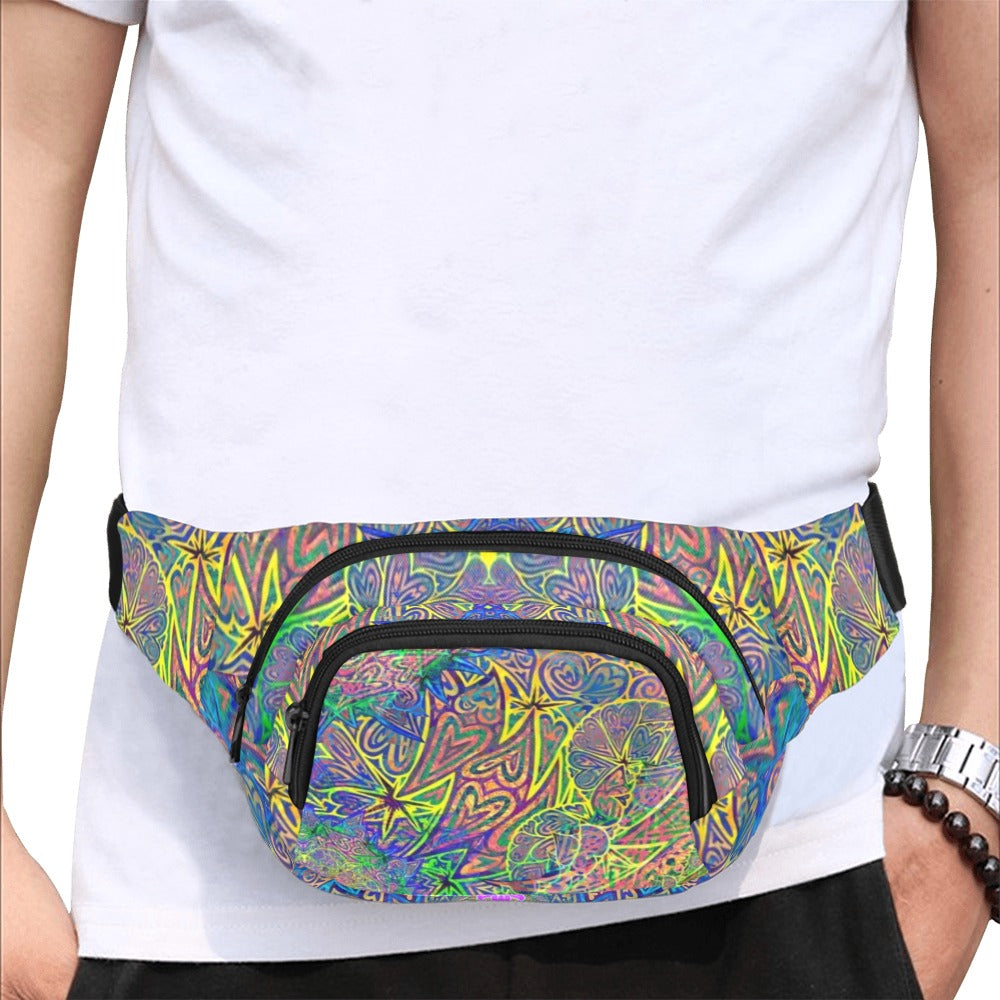 Lightning Heart Fanny Pack
