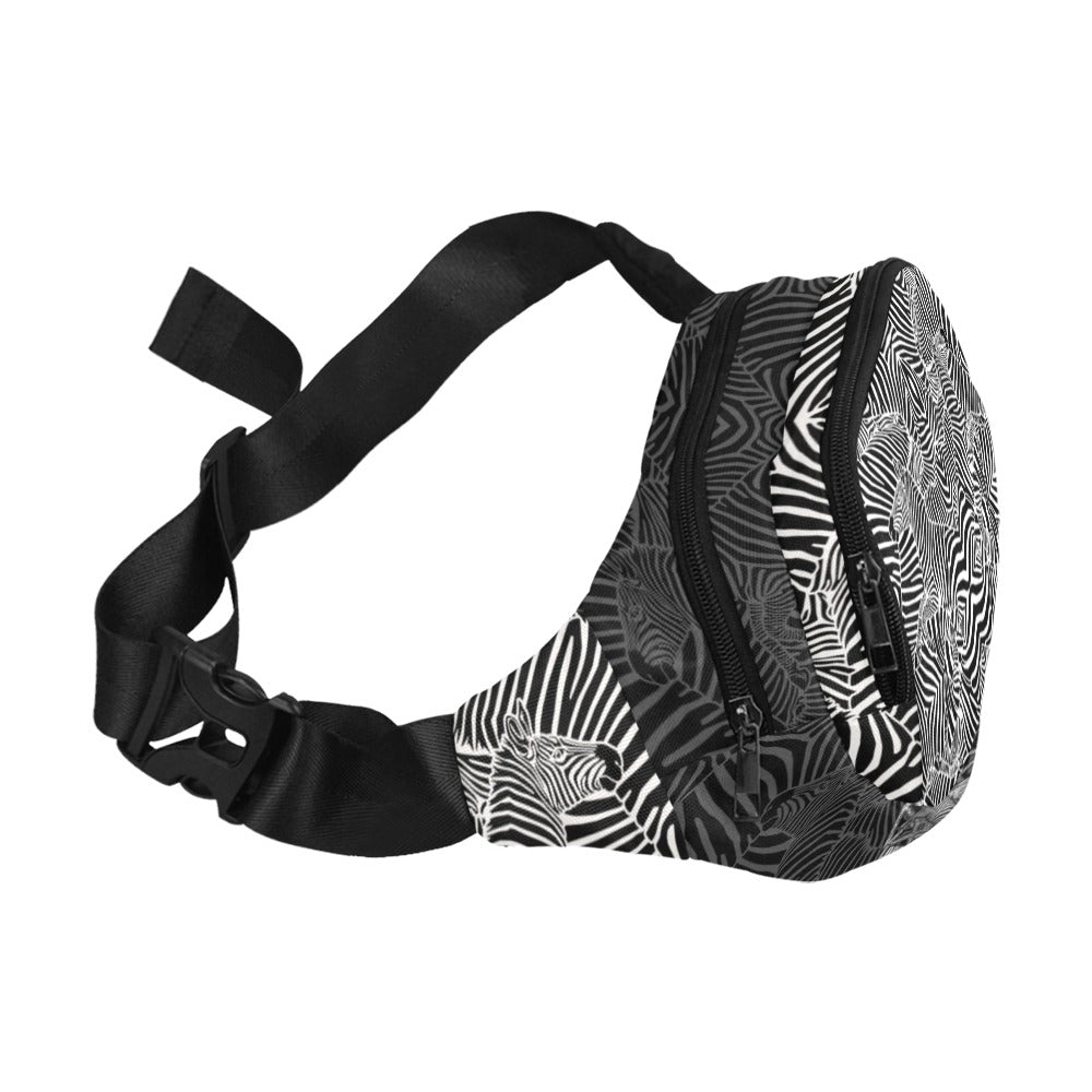 Zebra Reflections Fanny Pack