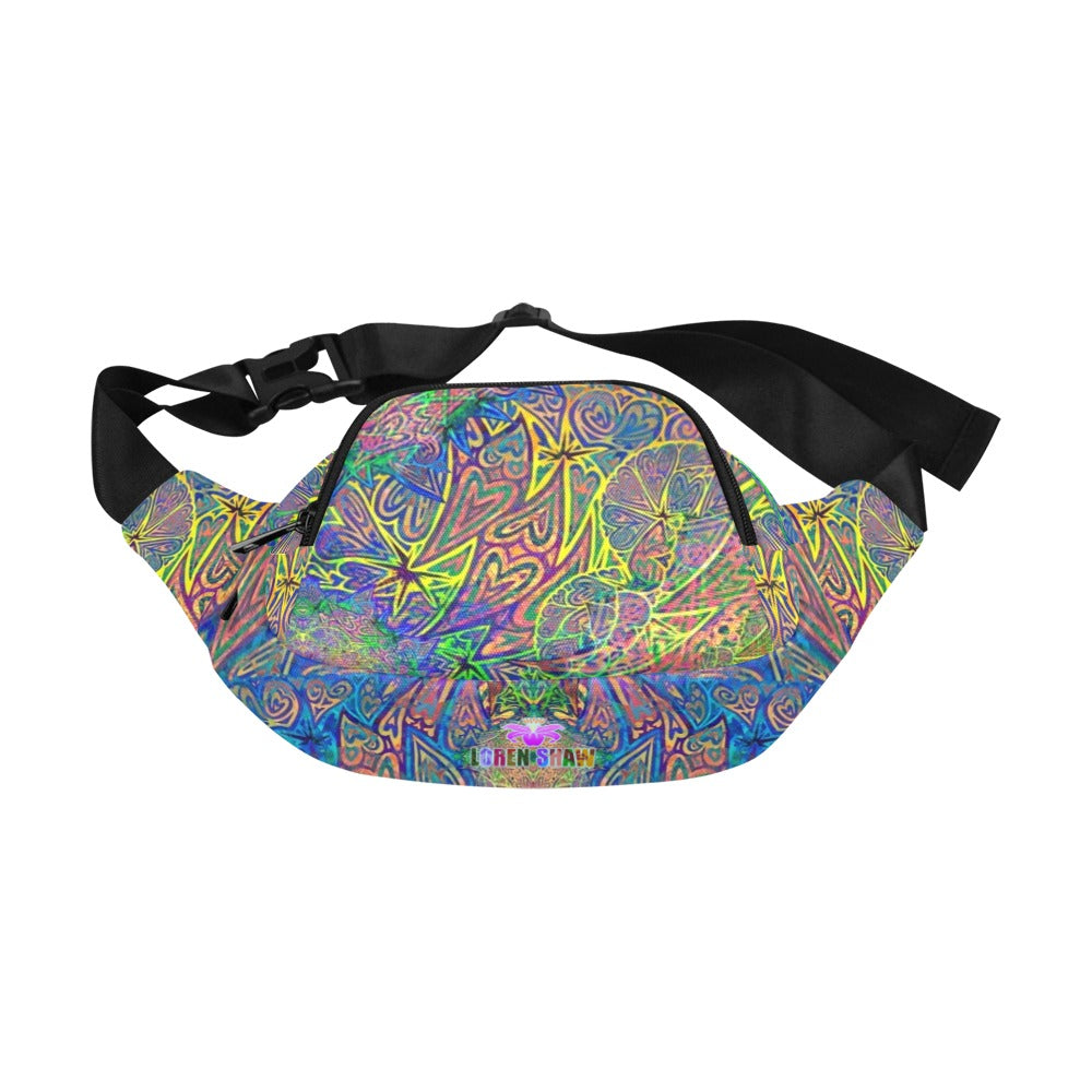 Lightning Heart Fanny Pack