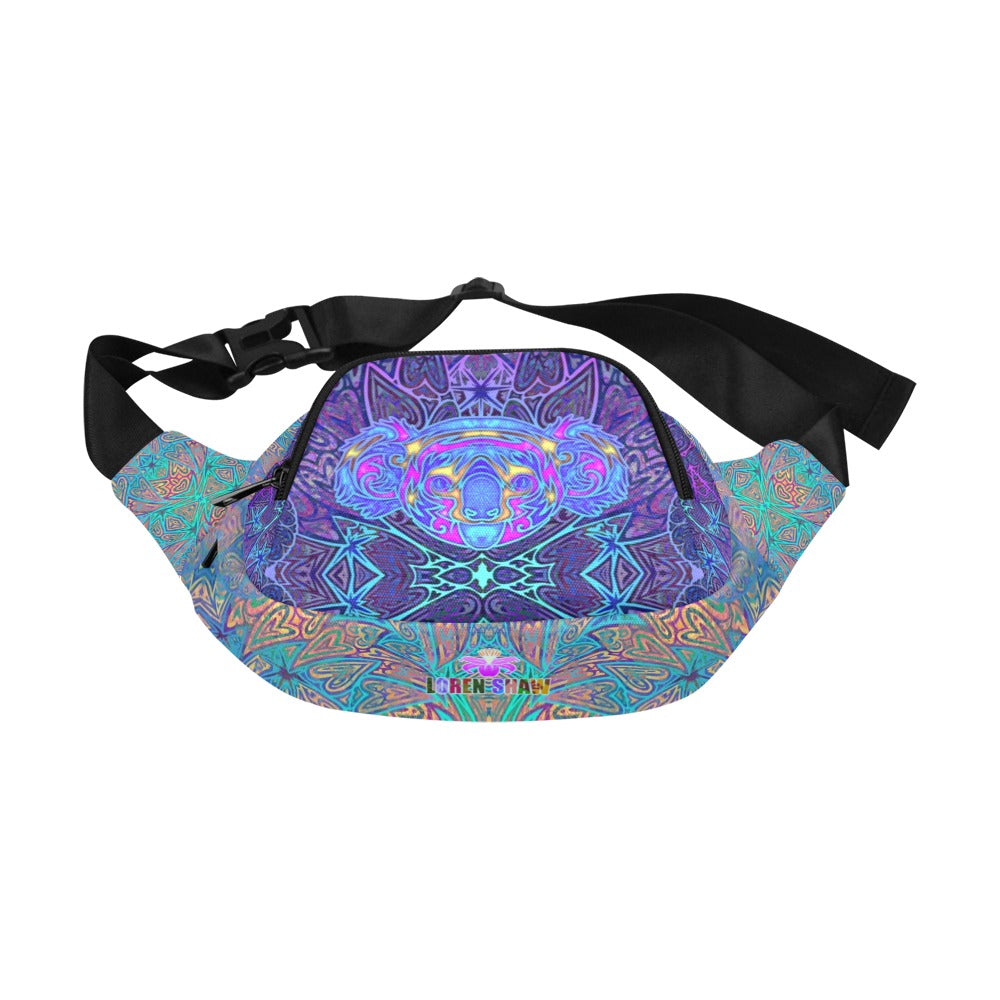 Koala Purple Hearts Fanny Pack