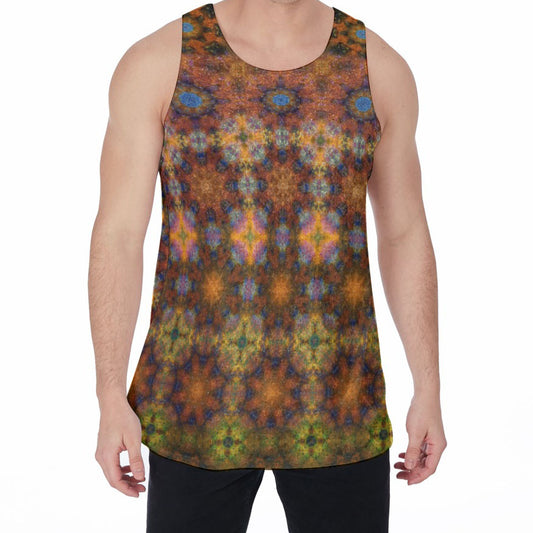 Cosmic Coral Reef Crushed Velvet Tank Top