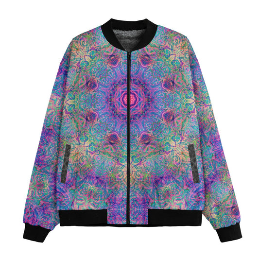 Electric Vision Bomber Jacket w/ Sherpa Lining