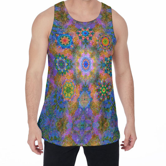 Infinite Owl Vision Crushed Velvet Tank Top
