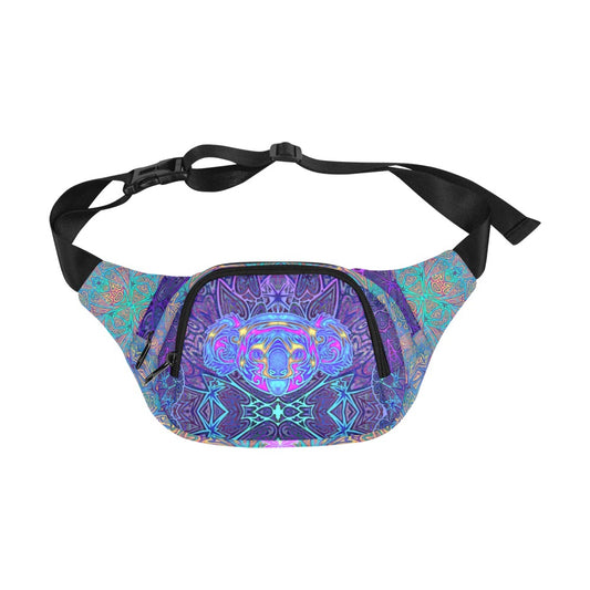 Koala Purple Hearts Fanny Pack