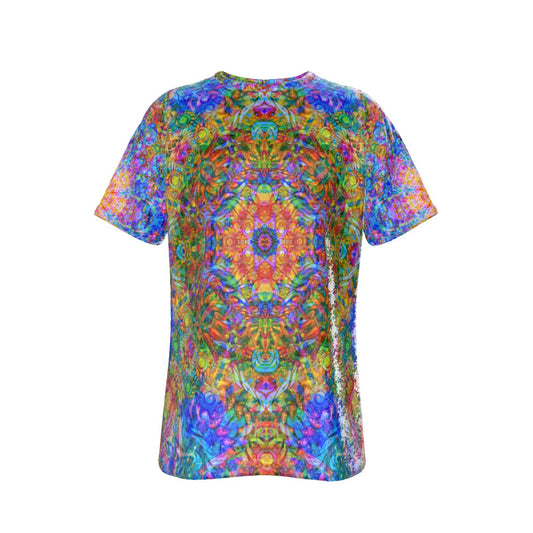 Psychedelic Wings Crushed Velvet T-Shirt