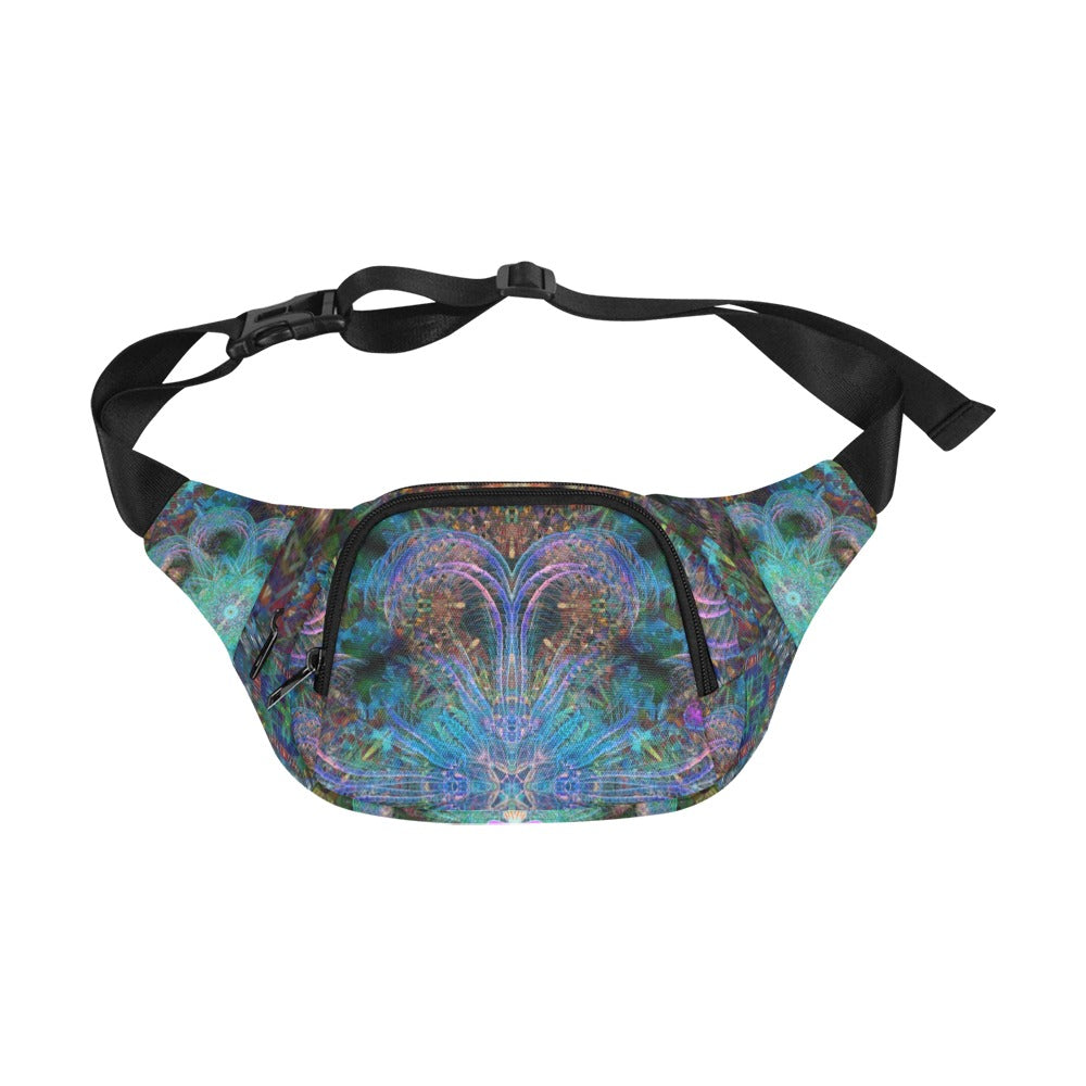 Scarab Mandala Fanny Pack