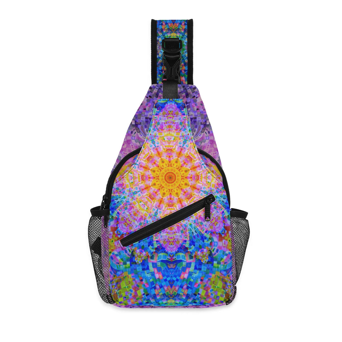 Traveling Waves Crossbody Bag
