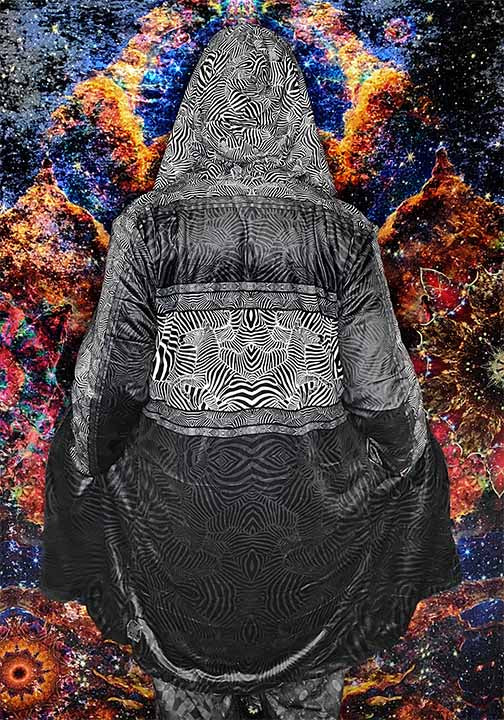 Zebra Reflections Festival Cloak