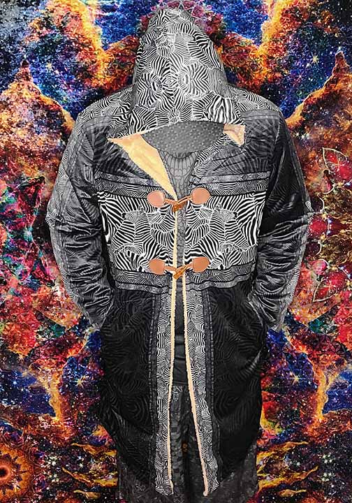 Zebra Reflections Festival Cloak