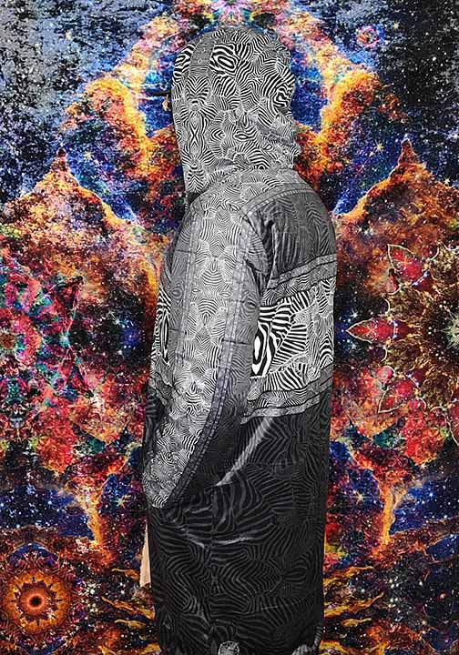 Zebra Reflections Festival Cloak