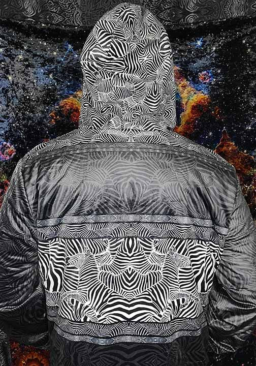 Zebra Reflections Festival Cloak