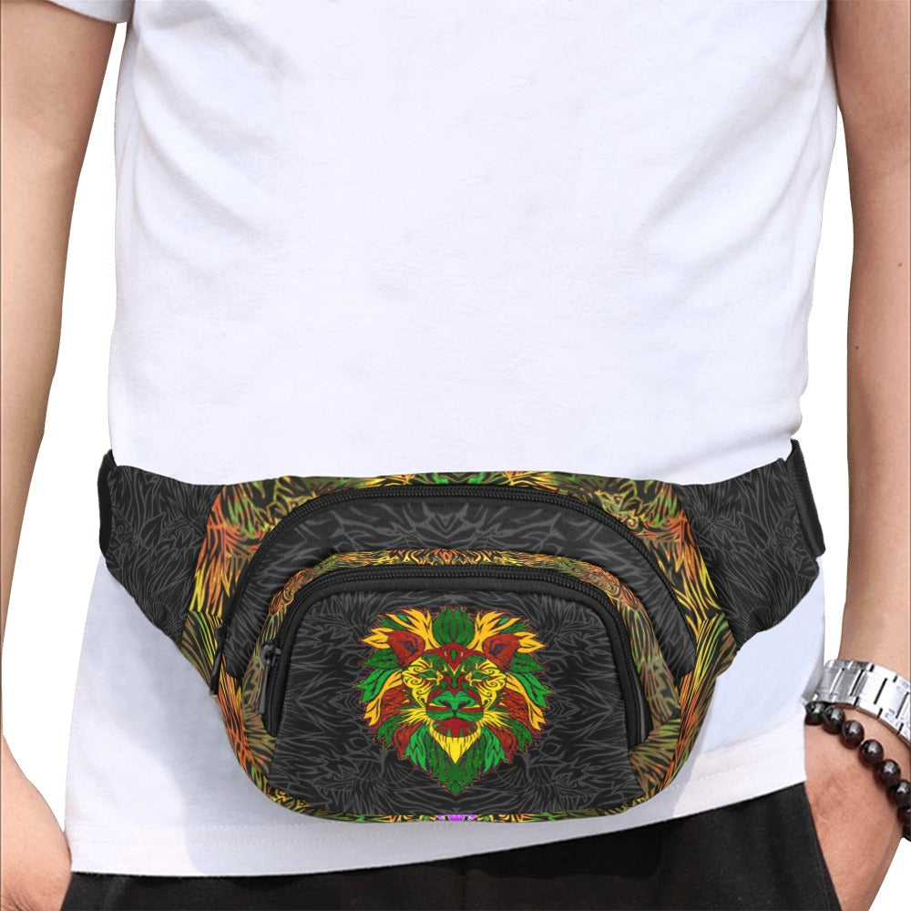 Rasta Lion Fanny Pack