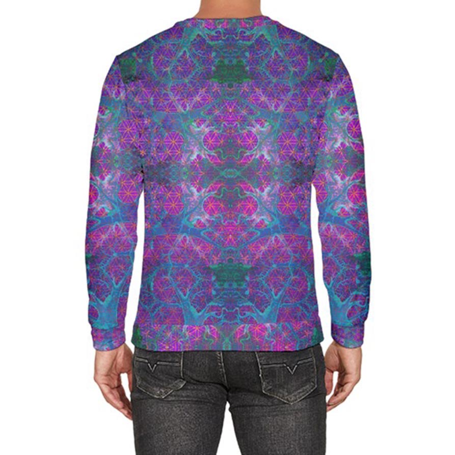 Chakra Awakening Velour Sweater