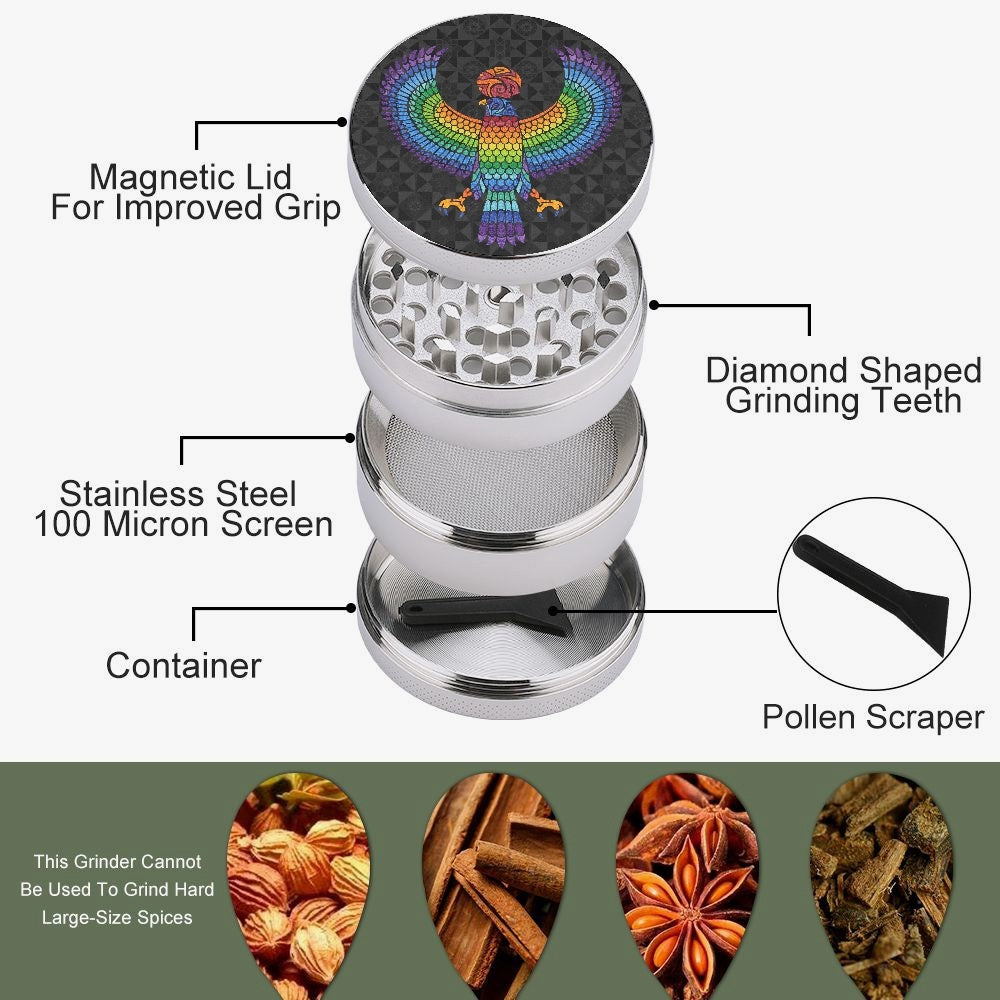 Eagle of Horus Stainless Steel Grinder