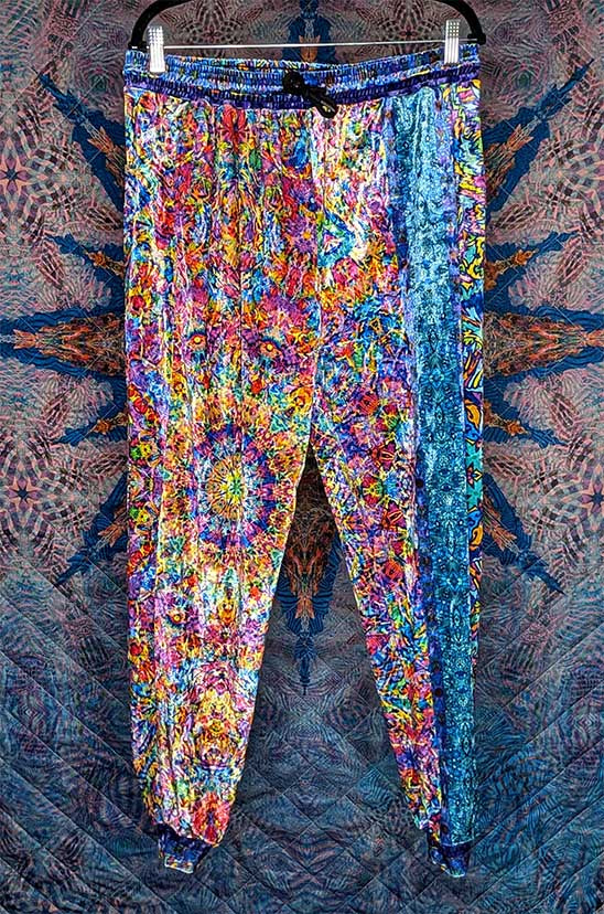 Lioness Pride Crushed Velvet Jogger Pants