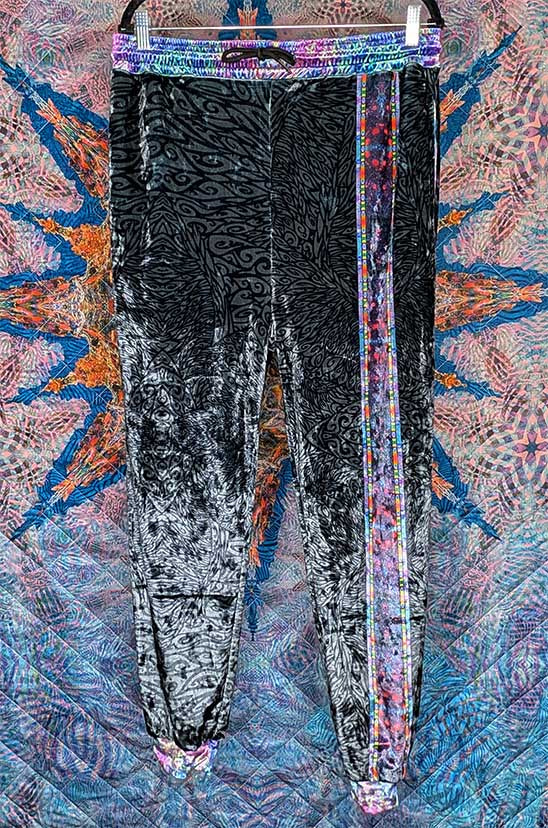 Owl Medicine Crushed Velvet Jogger Pants