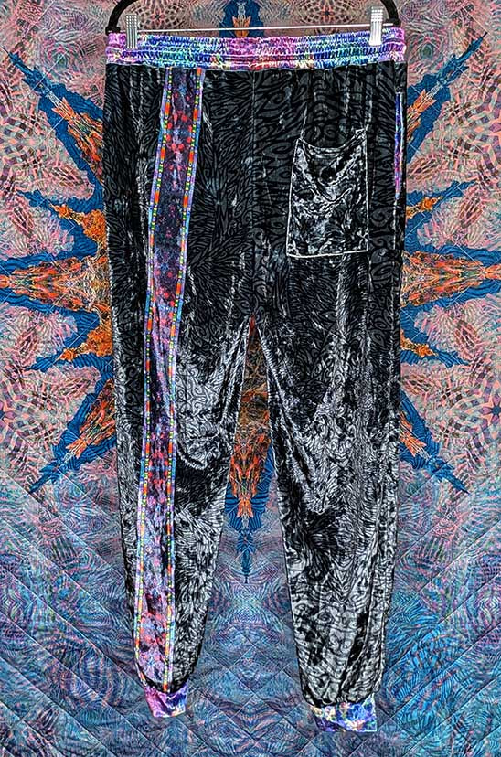 Owl Medicine Crushed Velvet Jogger Pants