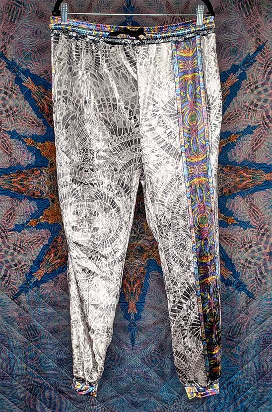 Scarab Transformations Crushed Velvet Jogger Pants