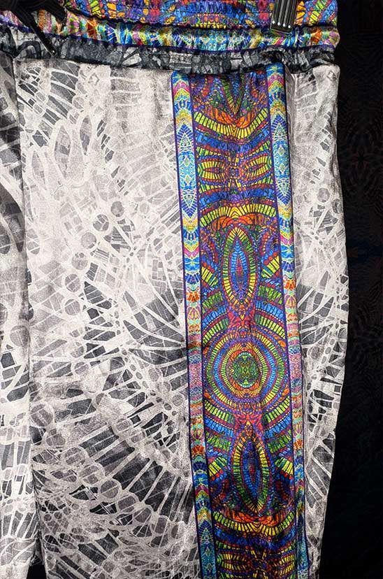 Scarab Transformations Crushed Velvet Jogger Pants