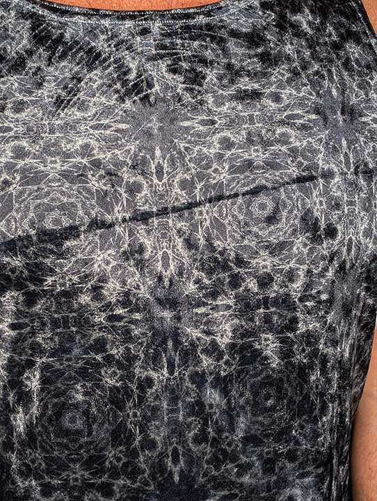 Dark Matter Crushed Velvet Tank Top