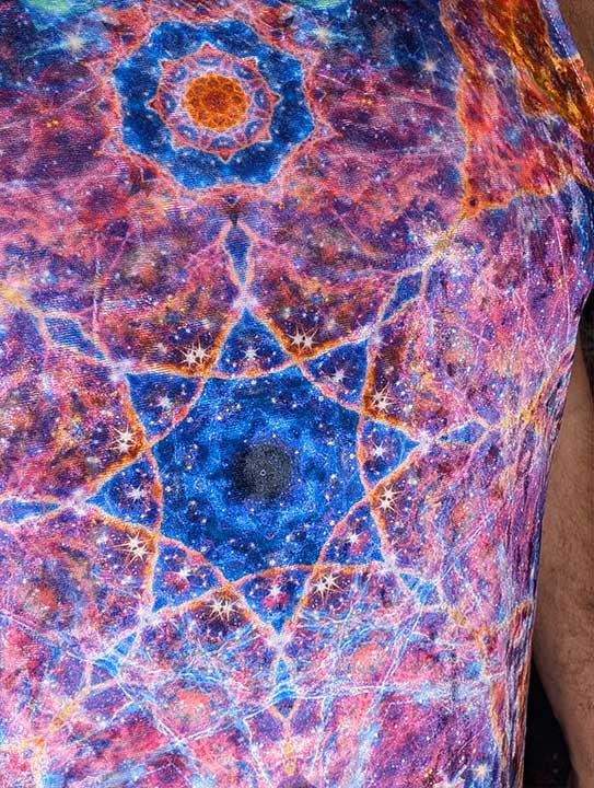 Veil Nebula Mandala Crushed Velvet Tank Top