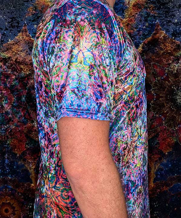 Electric Vision Crushed Velvet T-Shirt