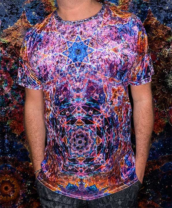 Veil Mandala Crushed Velvet T-Shirt