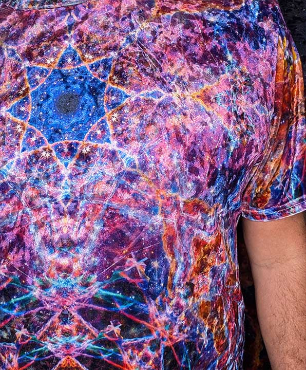 Veil Mandala Crushed Velvet T-Shirt