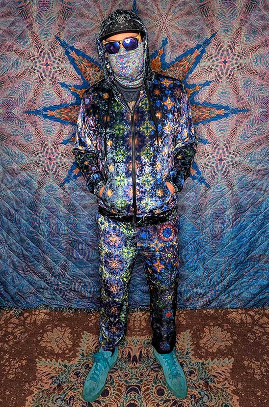 Cosmic Coral Crushed Velvet Zip Hoodie