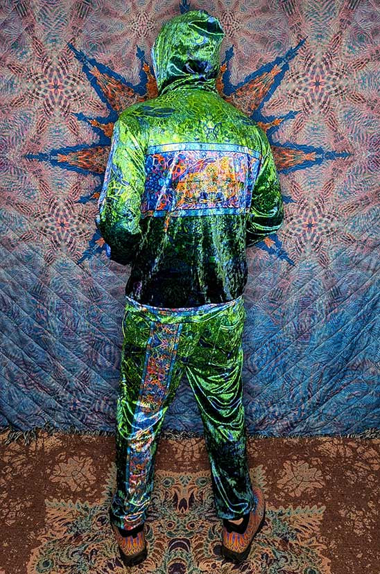 Sea Turtle Longevity Crushed Velvet Zip Hoodie