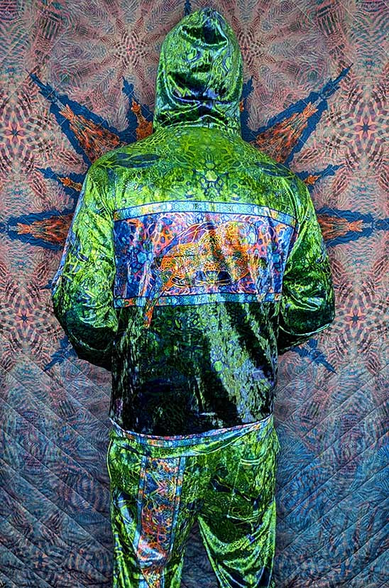 Sea Turtle Longevity Crushed Velvet Zip Hoodie