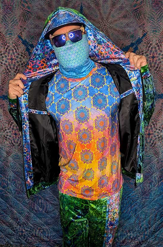 Sea Turtle Longevity Crushed Velvet Zip Hoodie