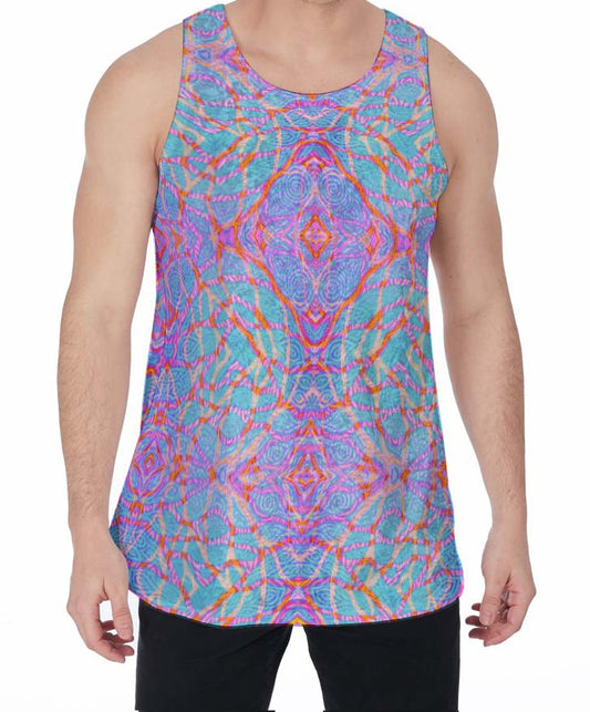 Electric Roots Crushed Velvet Tank Top