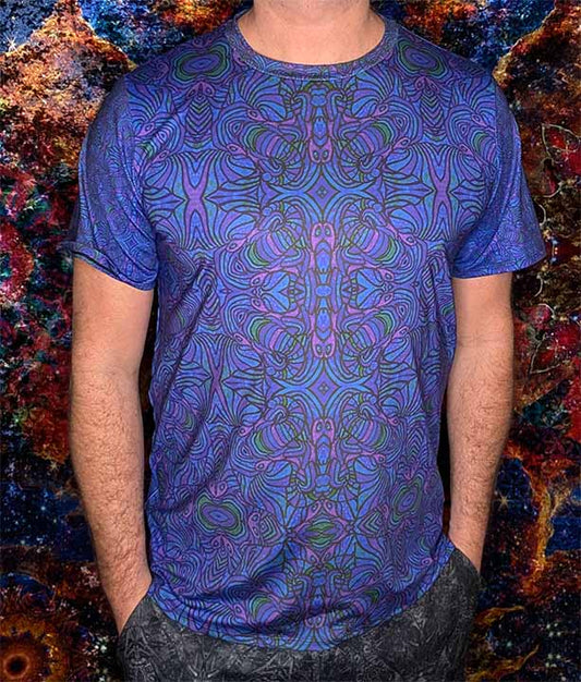 Violet Elephant Reflections T-Shirt