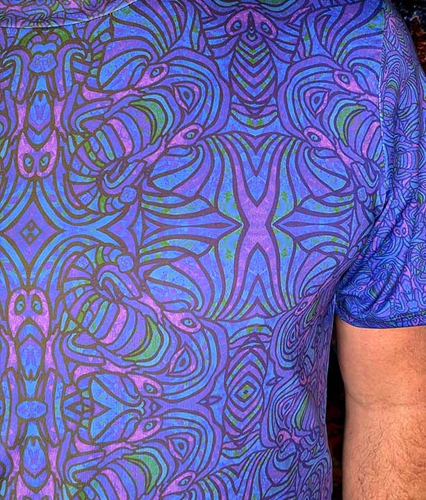 Violet Elephant Reflections T-Shirt