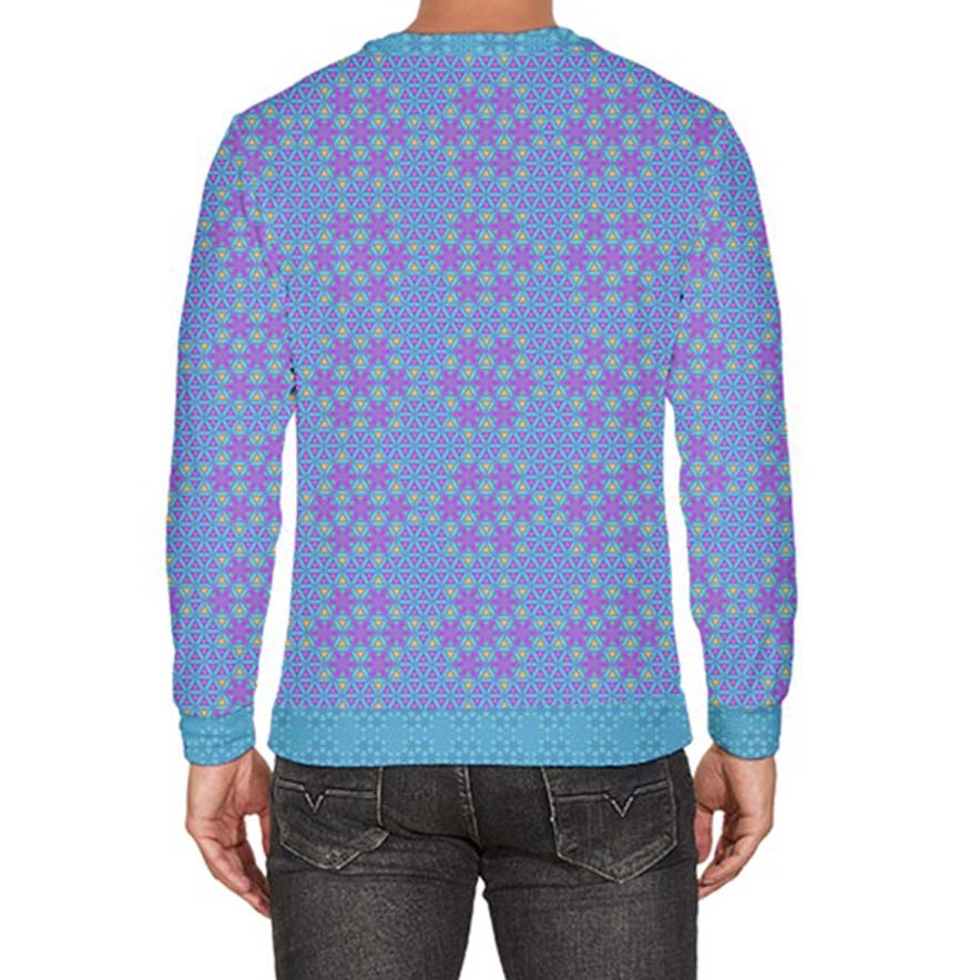 Flower of Life Velour Sweater