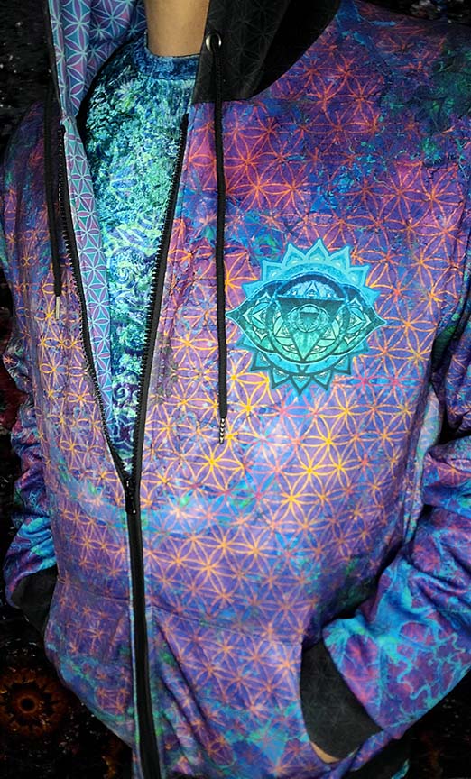 Chakra Awakening Premium Zip Hoodie