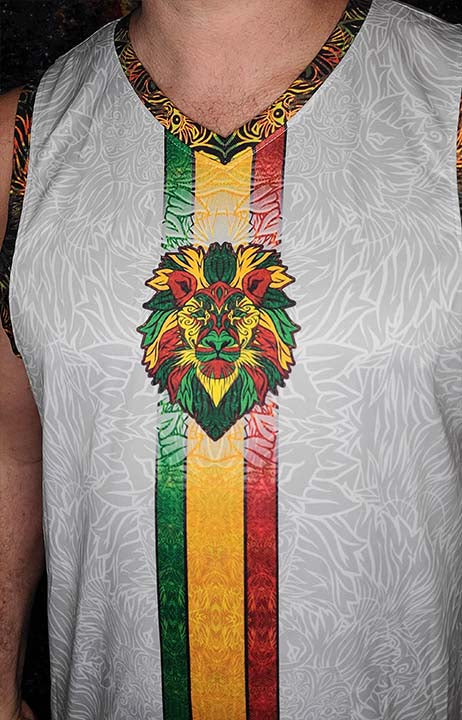 Rasta Lion Tank Top Jersey & Shorts