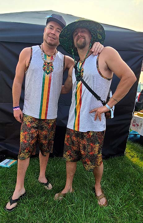 Rasta Lion Tank Top Jersey & Shorts