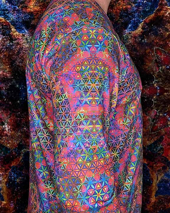Top of the Rainbow Long-Sleeve Henley Shirt