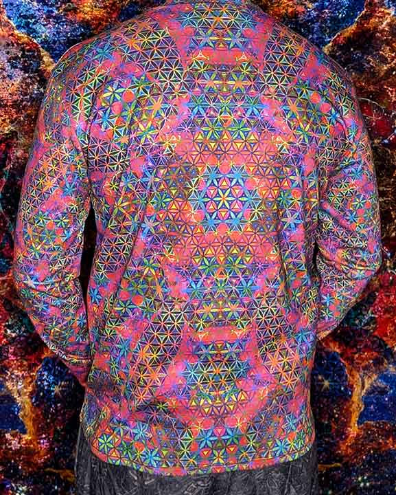 Top of the Rainbow Long-Sleeve Henley Shirt