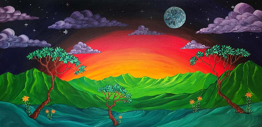 Madrone Sunrise Original Painting