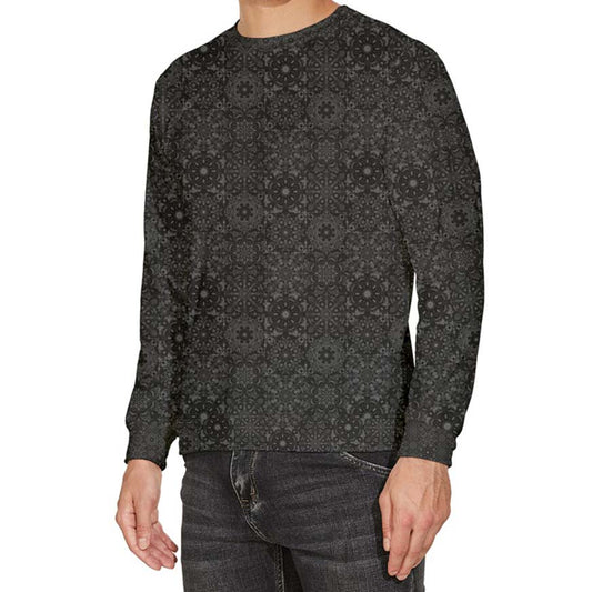Night Diamonds Velour Sweater